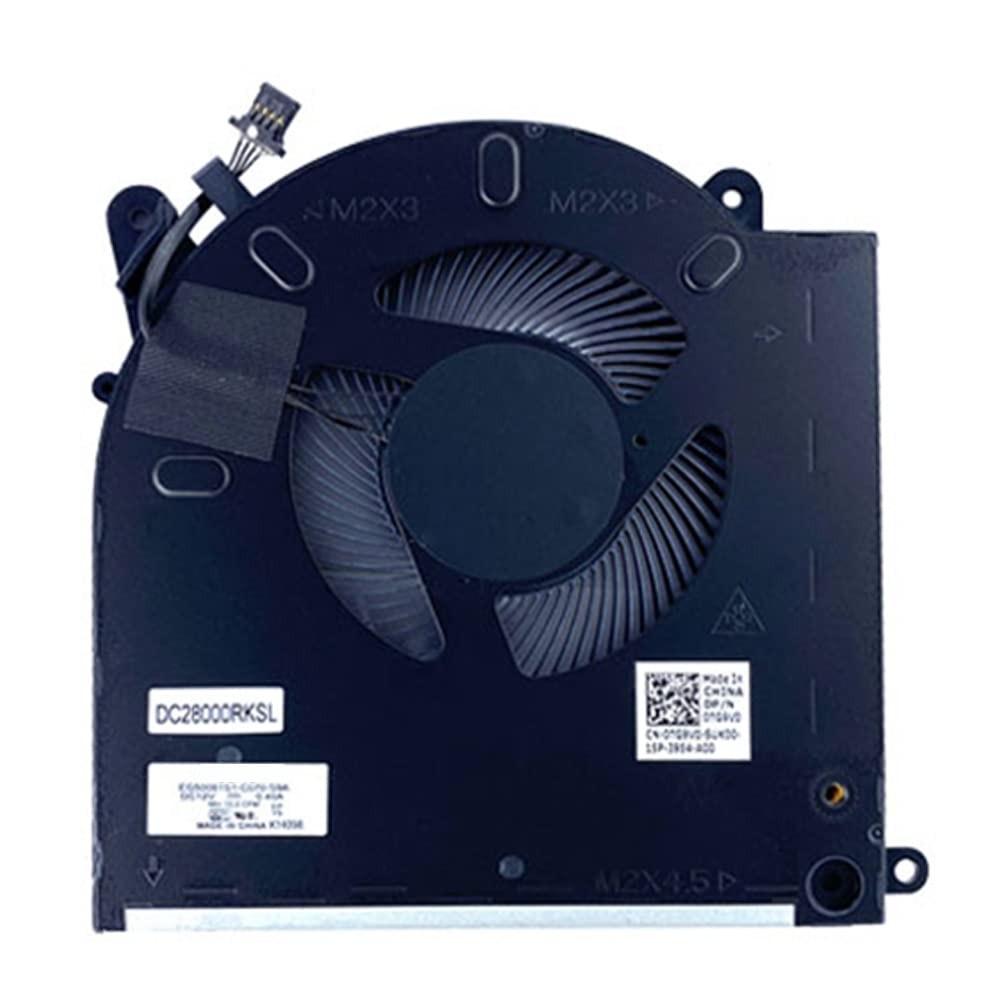 Cooling Fan DC 12V 0.4A Alienware M15 R3 R4 P87F002 P87F003 P/N 0TG9V0 0D1X38