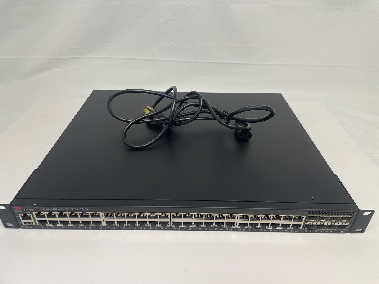 Brocade ICX7250-48P-2X10G 48-Port Managed Ethernet PoE Switch