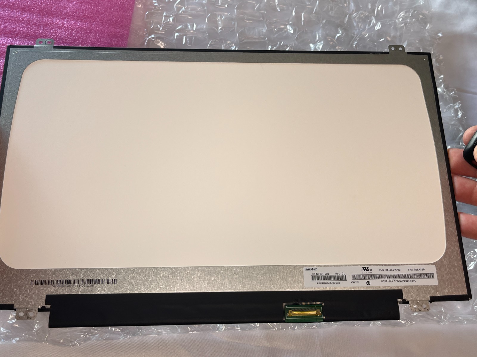 Screen Replacement for Lenovo Thinkpad T480 FHD 1920×1080 IPS Matte