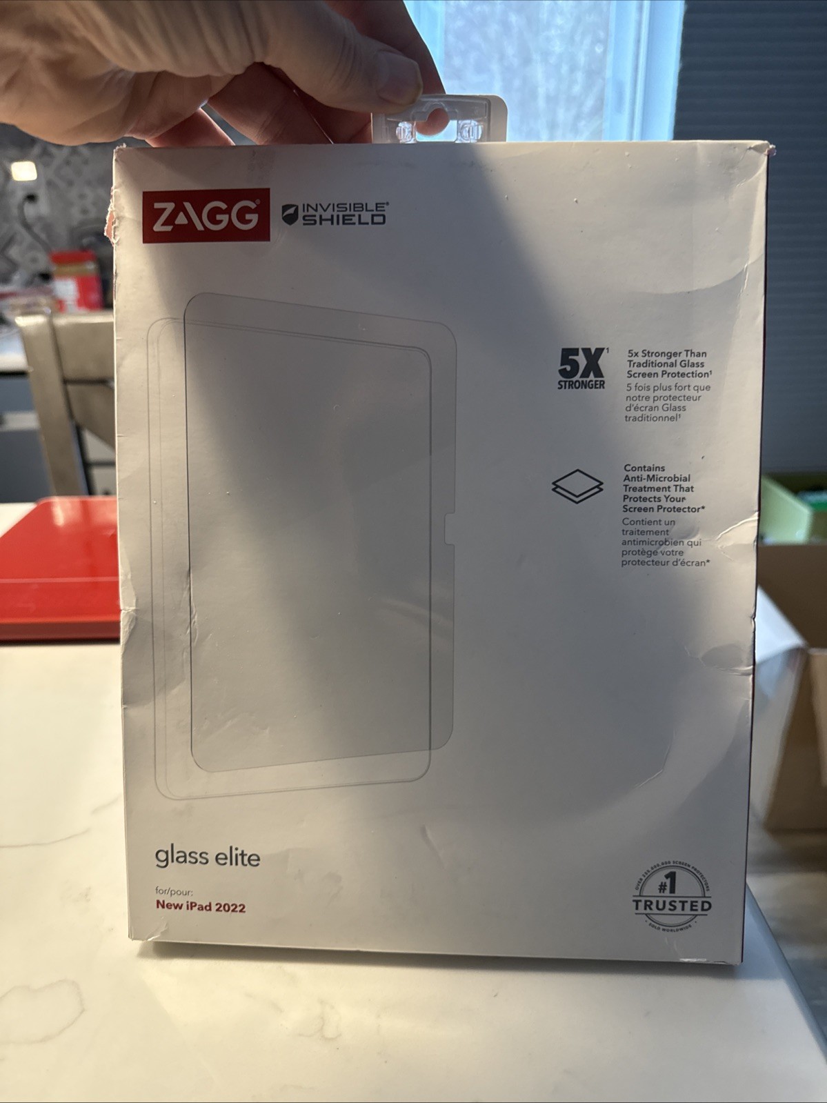 Zagg Invisible Shield Glass Elite for Ipad 2022