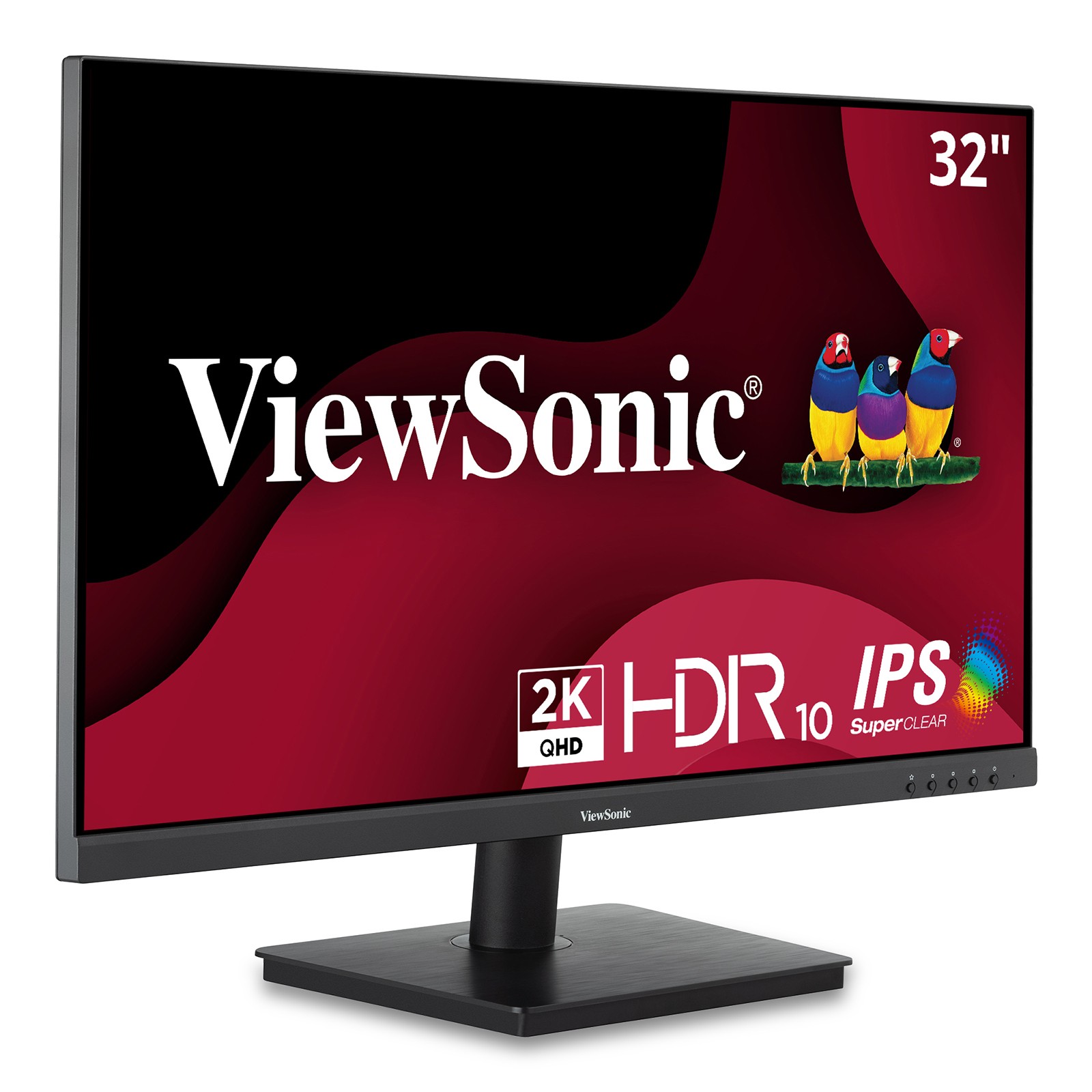 ViewSonic VS3225-2K 32 Inch QHD 1440p IPS Home and Office Monitor w/ HDMI, DP