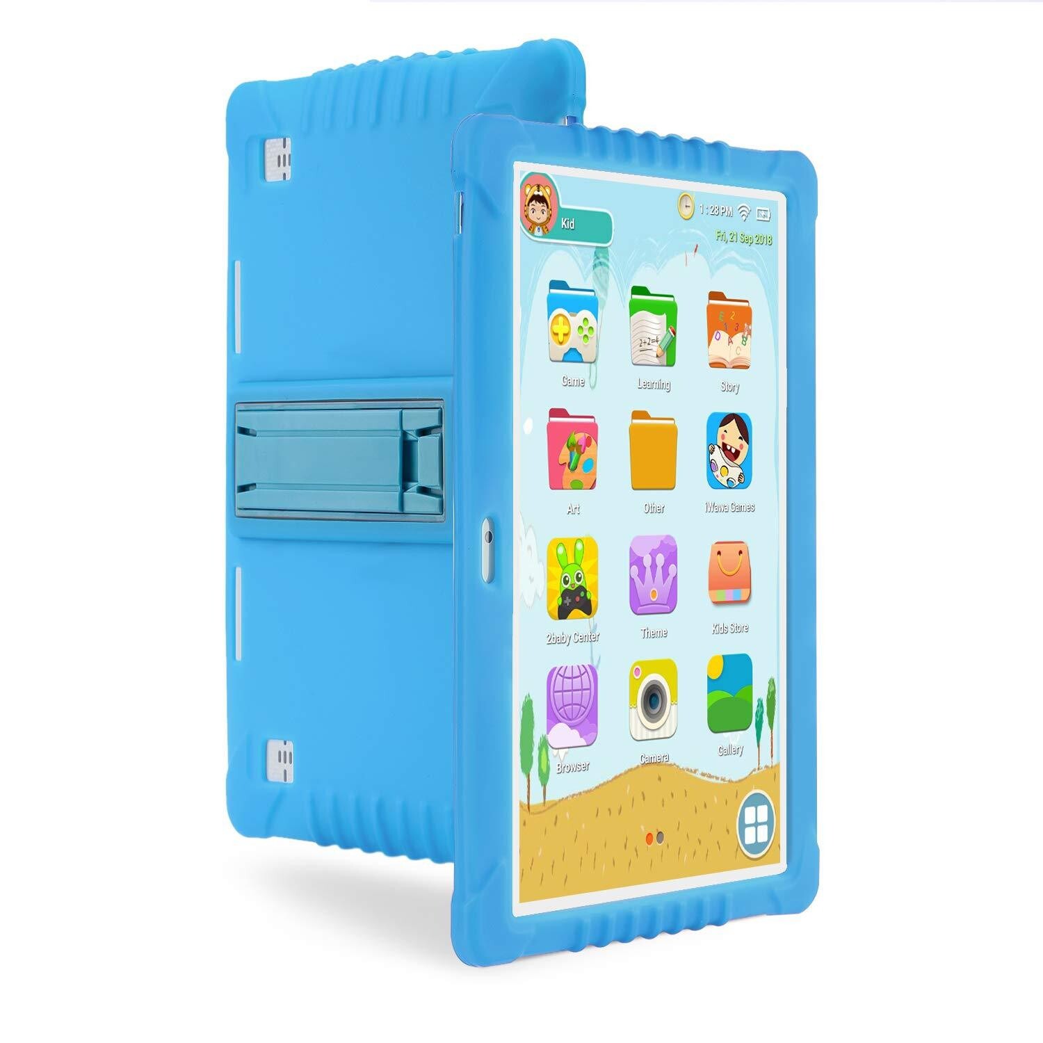 10 inch Kids Tablet PC Android 9 Deca Core Dual Cameras WiFi Bundle Case 64GB