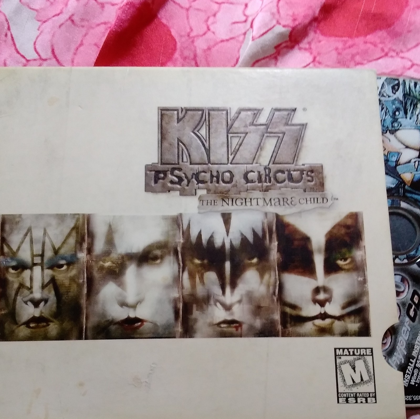 KISS 2-PC CD-ROM Lot: Psycho Circus Nightmare Child + Heavy Metal 2000 Win/Mac