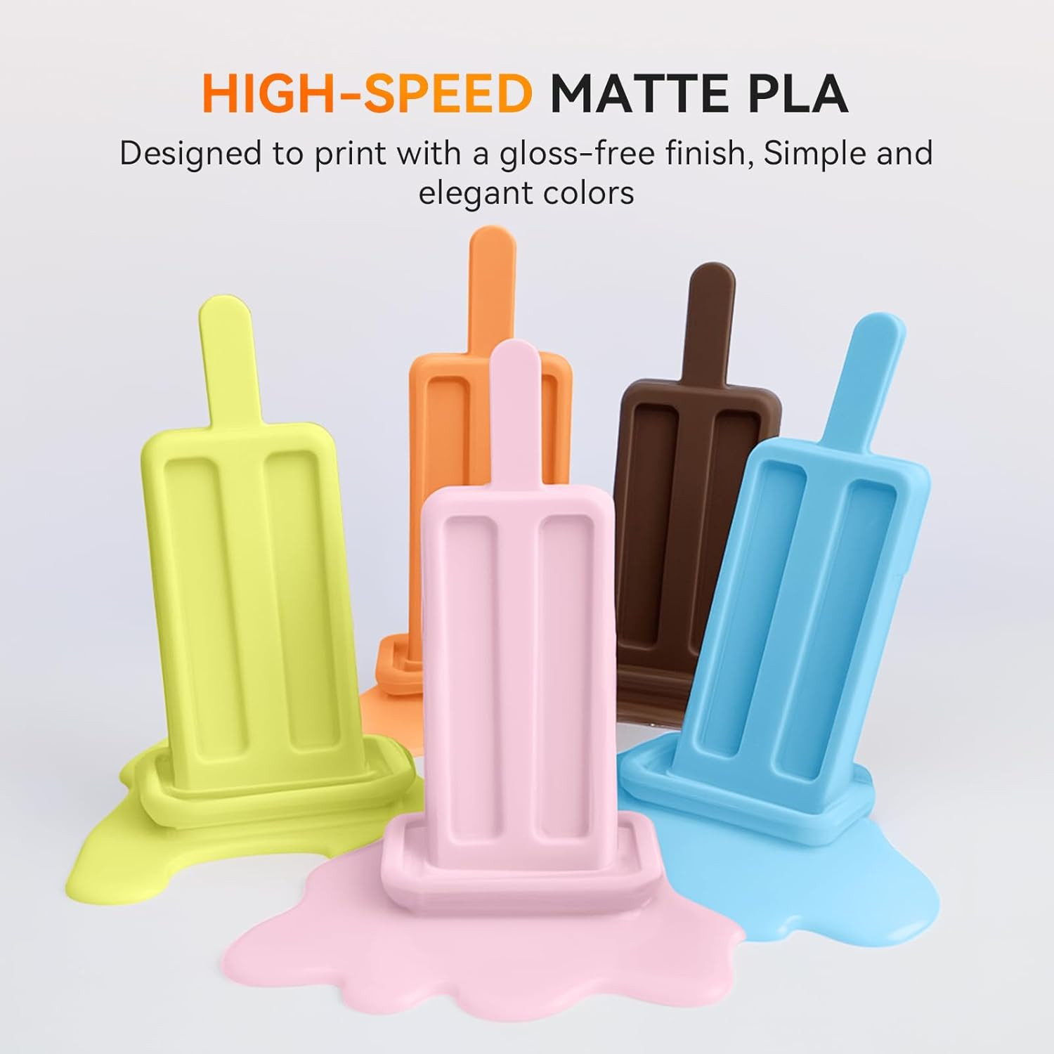 🔥【Buy 6 Get 4 Free,Add 10】TECBEARS PETG/PLA/PLA+ Matte 3D Printer Filament 1KG