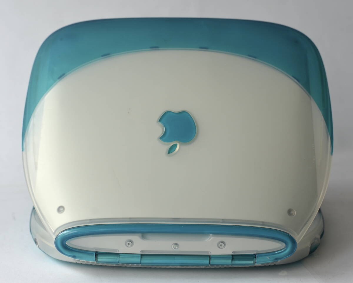 Apple iBook G3 Clamshell Blueberry 300MHz CD Laptop Vintage Mac Computer M6411