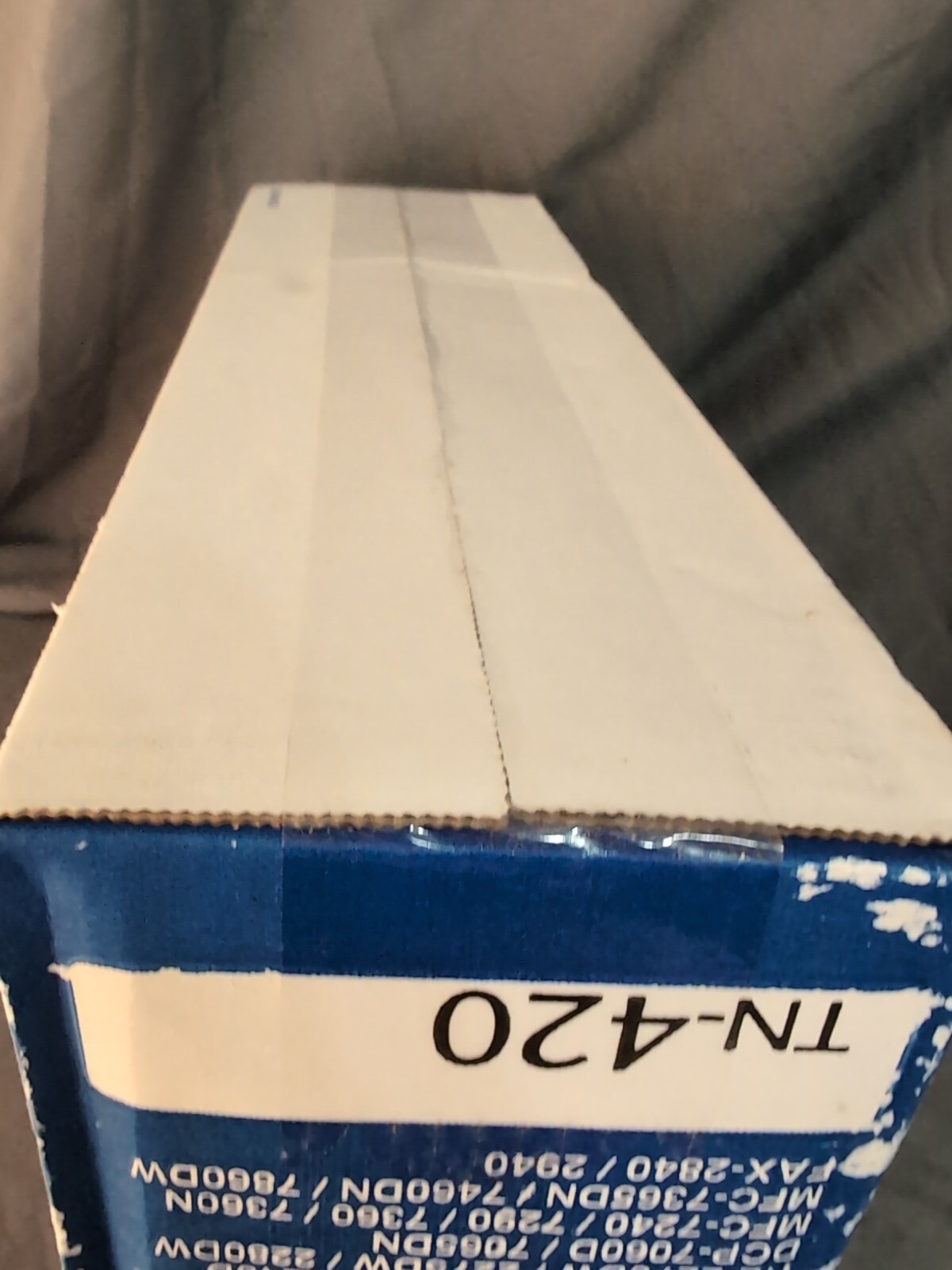 Black Toner Cartridge 012502626763 Brother TN-420 Genuine New OEM Sealed Box