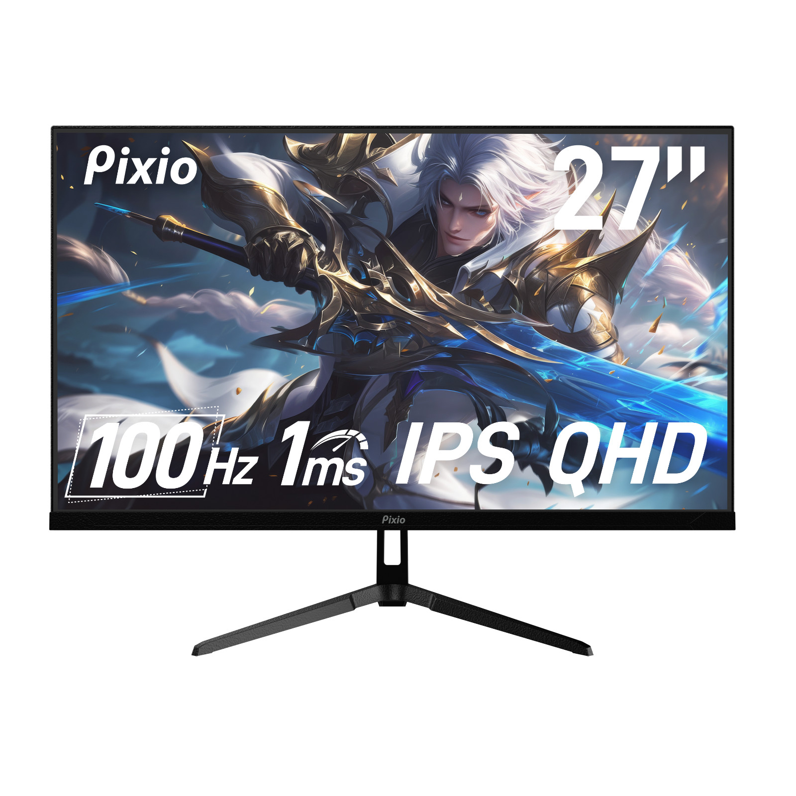 Pixio PX275 Wave 27″ 100Hz 1440p 1ms MPRT Gaming Monitor | Multiple Colors