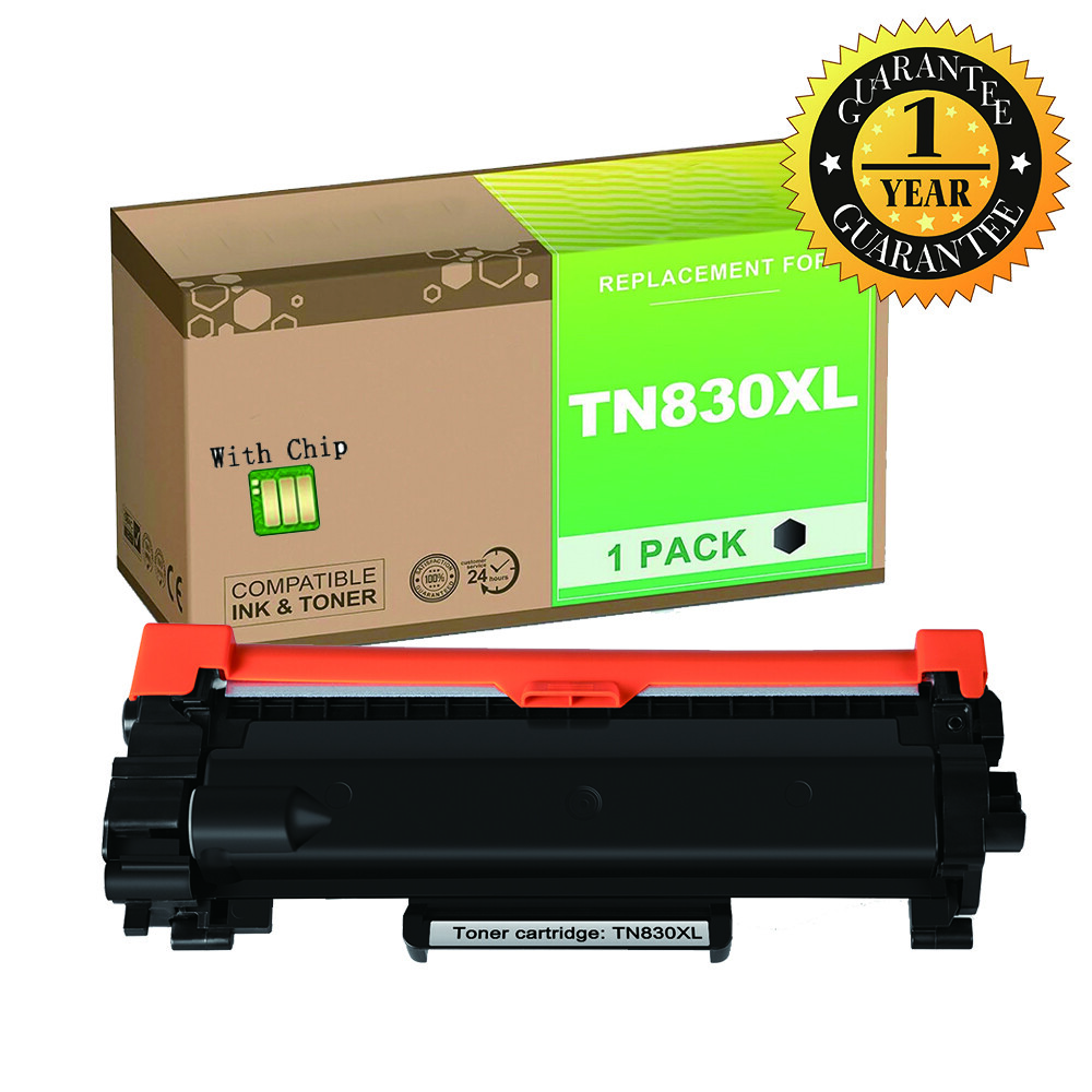 TN830 XL H-Yield Toner Cartridge for Brother HL-L2405W MFC-L2760DW L2820DW LOT