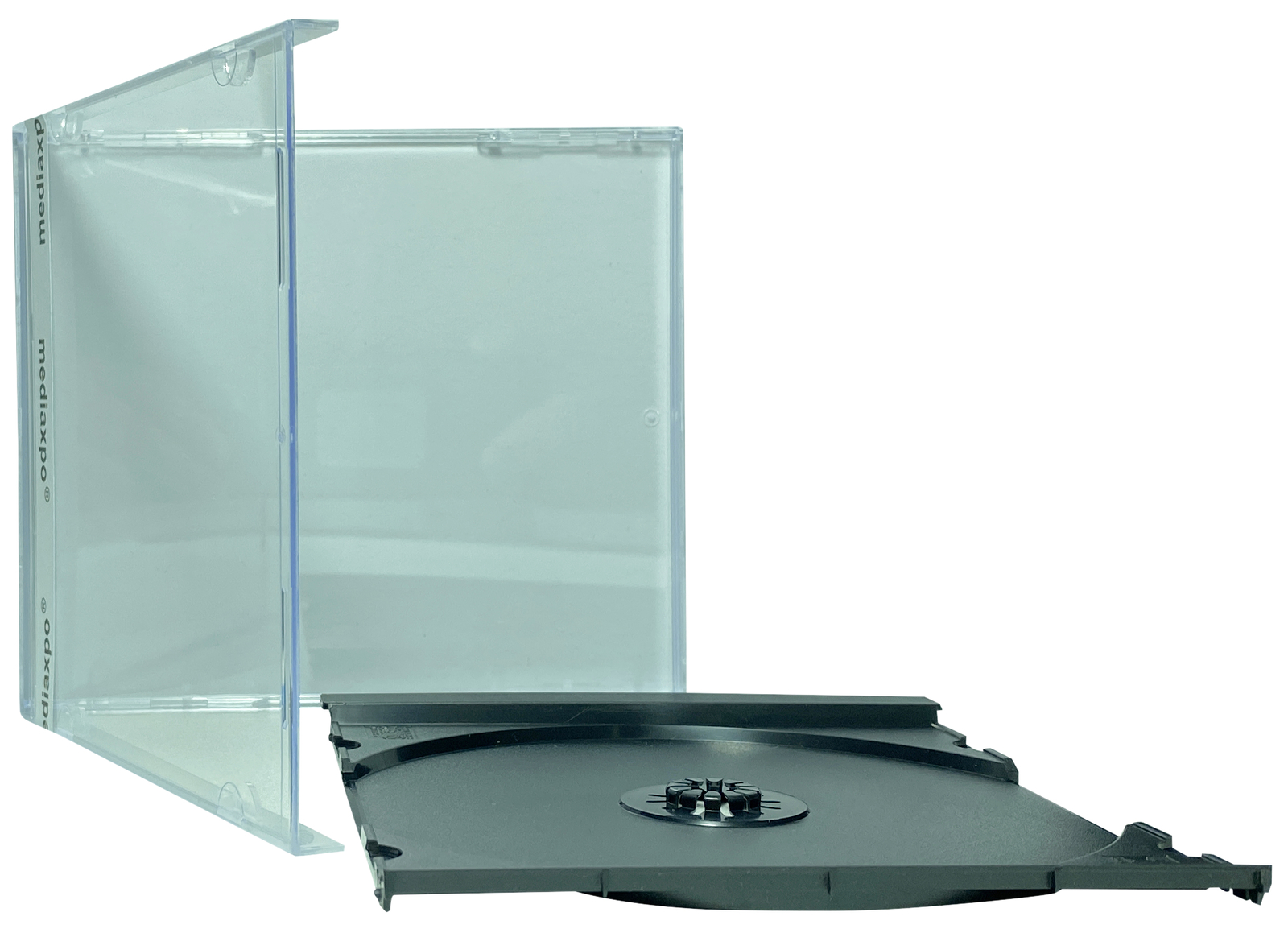 10.4mm Standard Black 1 Disc CD Jewel Case (Unassembled) Lot