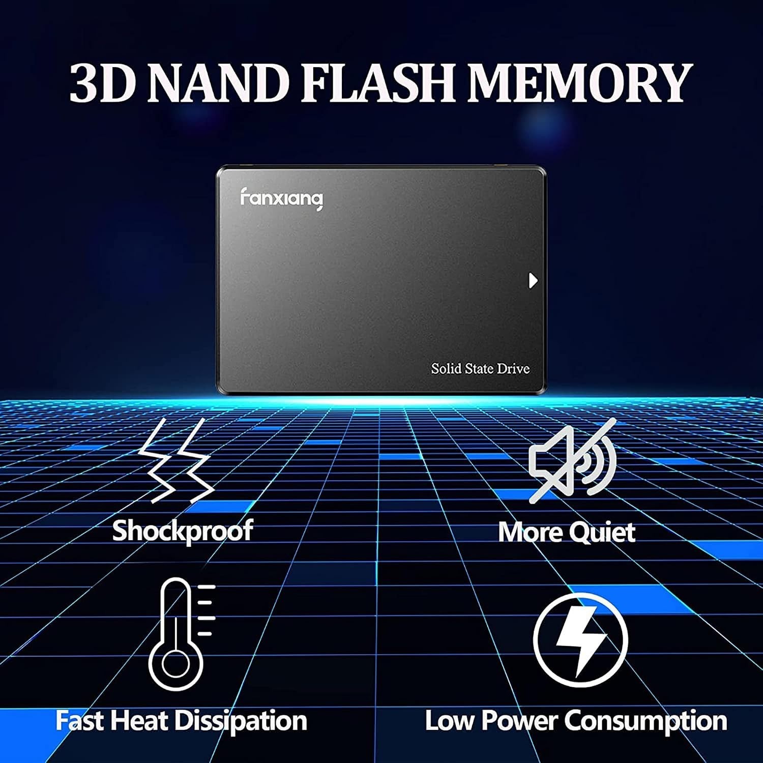 Upgrade to S101 256GB Internal SSD – 520MB/sec Read Speed & Reliability