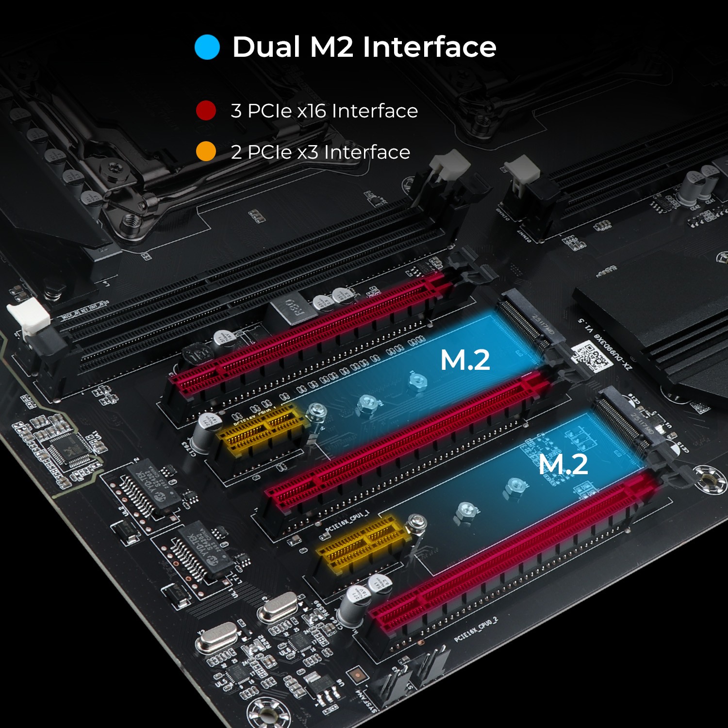 X99 Dual CPU Motherboard LGA 2011-3 DDR3 M.2 PCI-e 3.0 USB 3.0 – Xeon E5 V3/V4