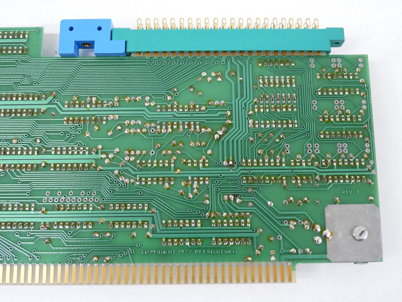 Cromemco D+7A Vintage 1977 S-100 Computer I/O Board (nice)