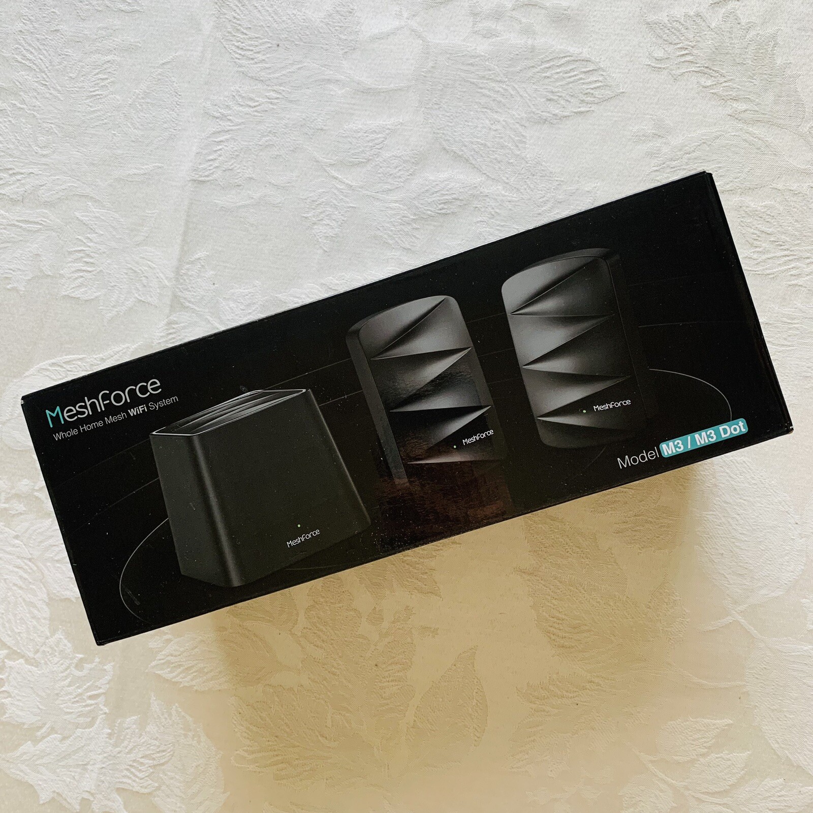 Meshforce M3 Mesh WiFi System Wifi Mesh Router Wireless Internet Black