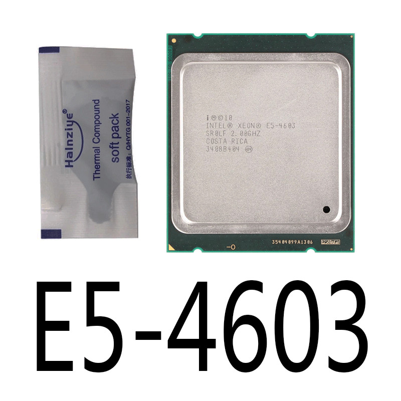 intel Xeon E5-4603 E5-4603 V2 E5-4607 E5-1428LV2 E5645 E5649 CPU Processor
