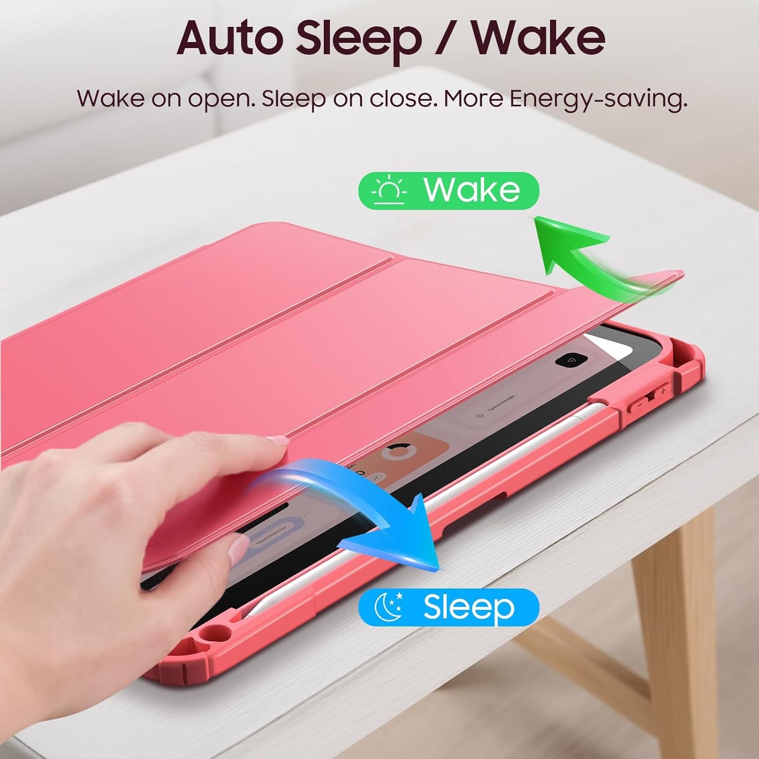 Shockproof Case for iPad 10th Gen (2022) 10.9 Inch Transparent Clear Back Shell