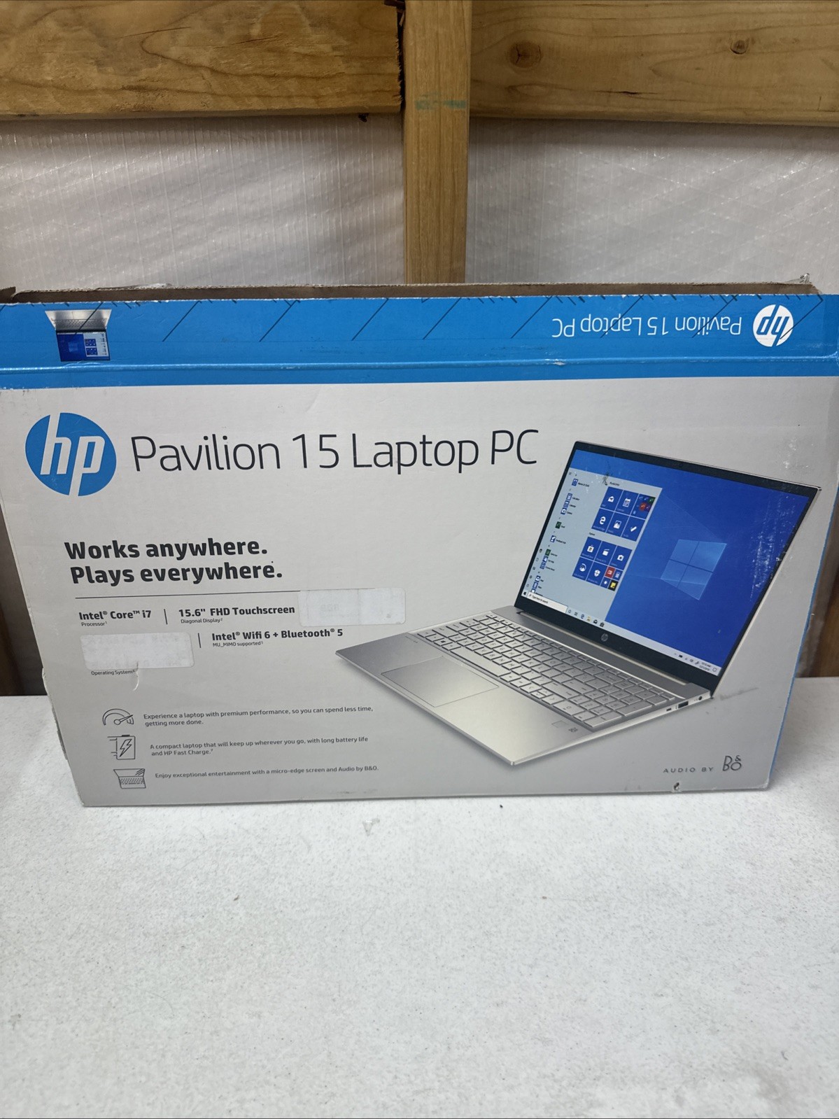 HP Pavilion 15.6″ FHD Touch, Intel Core i7-1165G7,8GBRAM 512GB SSD – Open Box