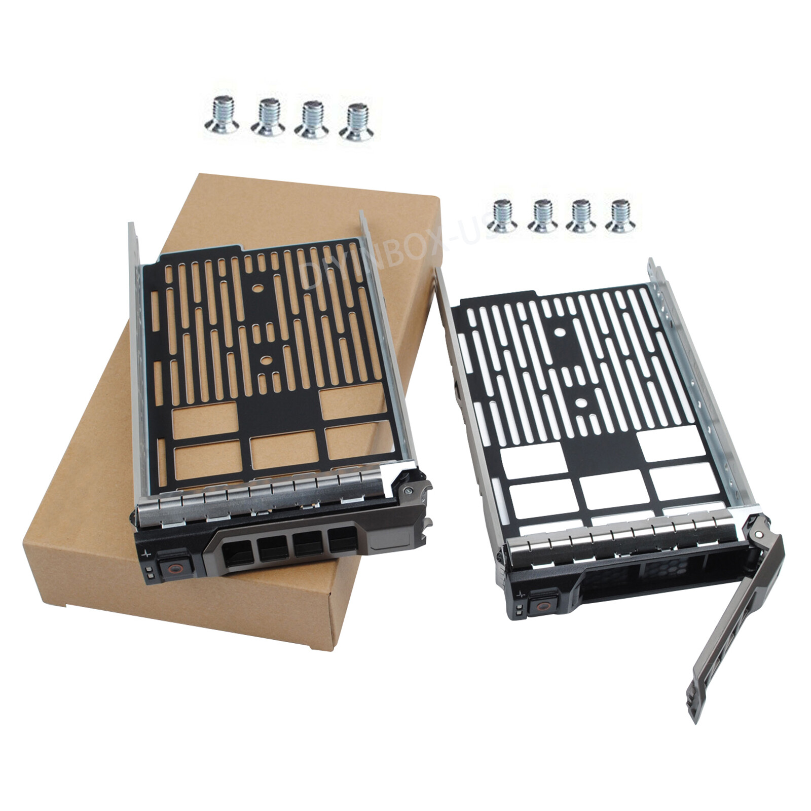 3.5″SAS HDD Tray Caddy For Dell PowerEdge R410 R510 R710 R720xd R730xd T410 T610