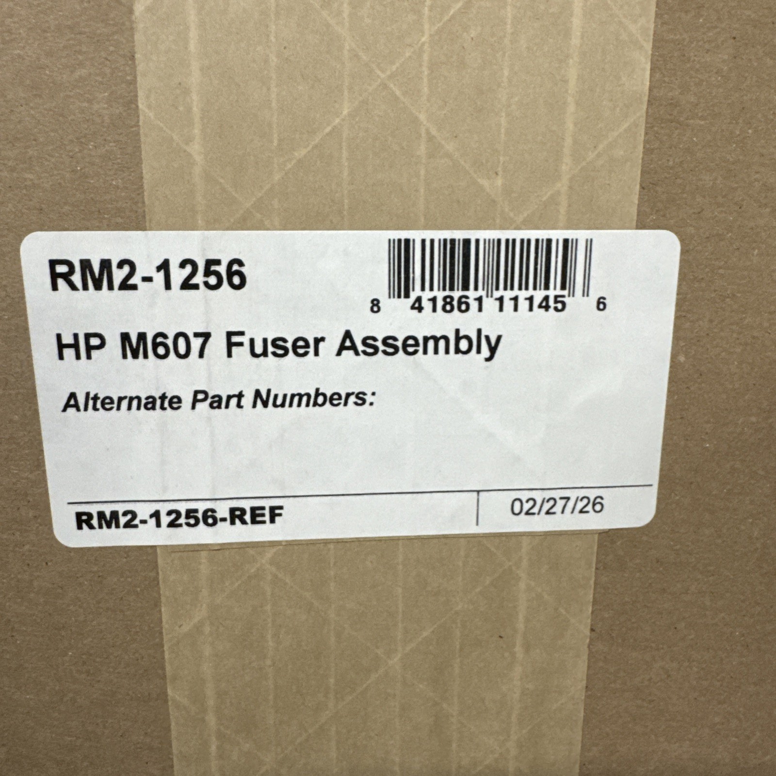 HP RM2-1256 Fuser Unit Assembly for HP Laserjet M607, M608, M609, M610, M611,…