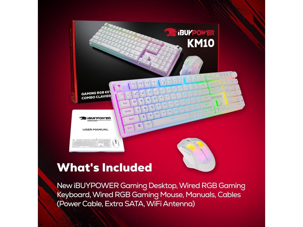 iBUYPOWER Slate Gaming PC Desktop Computer Intel Core Ultra 7 265F CPU, NVIDIA G