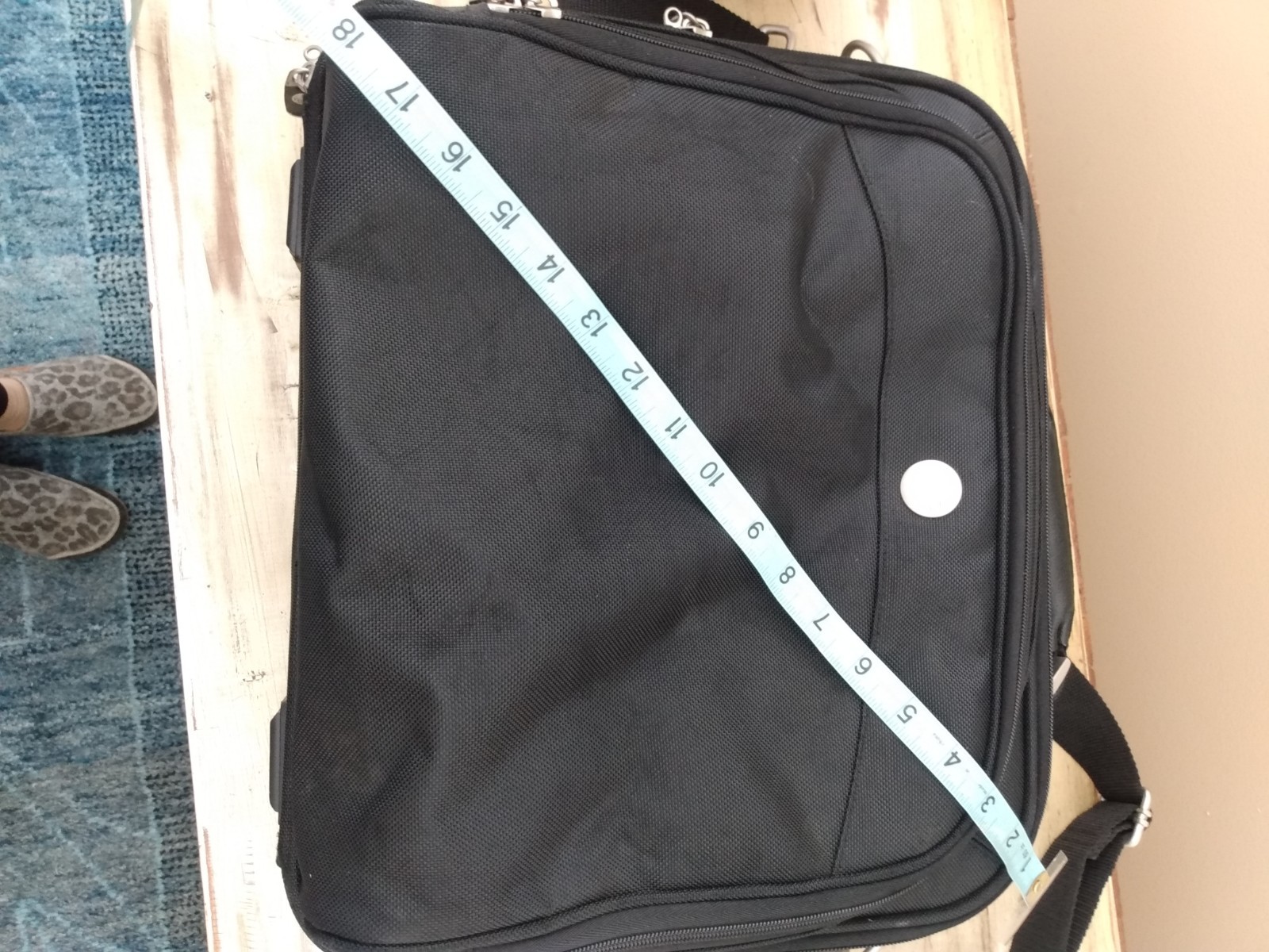 Dell Briefcase Laptop Case Computer Bag Padded Shoulder 15″ Computer