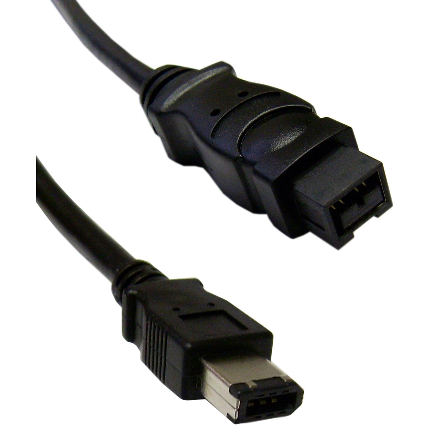6ft Firewire 400 9 Pin to 6 Pin Cable IEEE-1394a 6 foot BLACK 10E3-96006BK