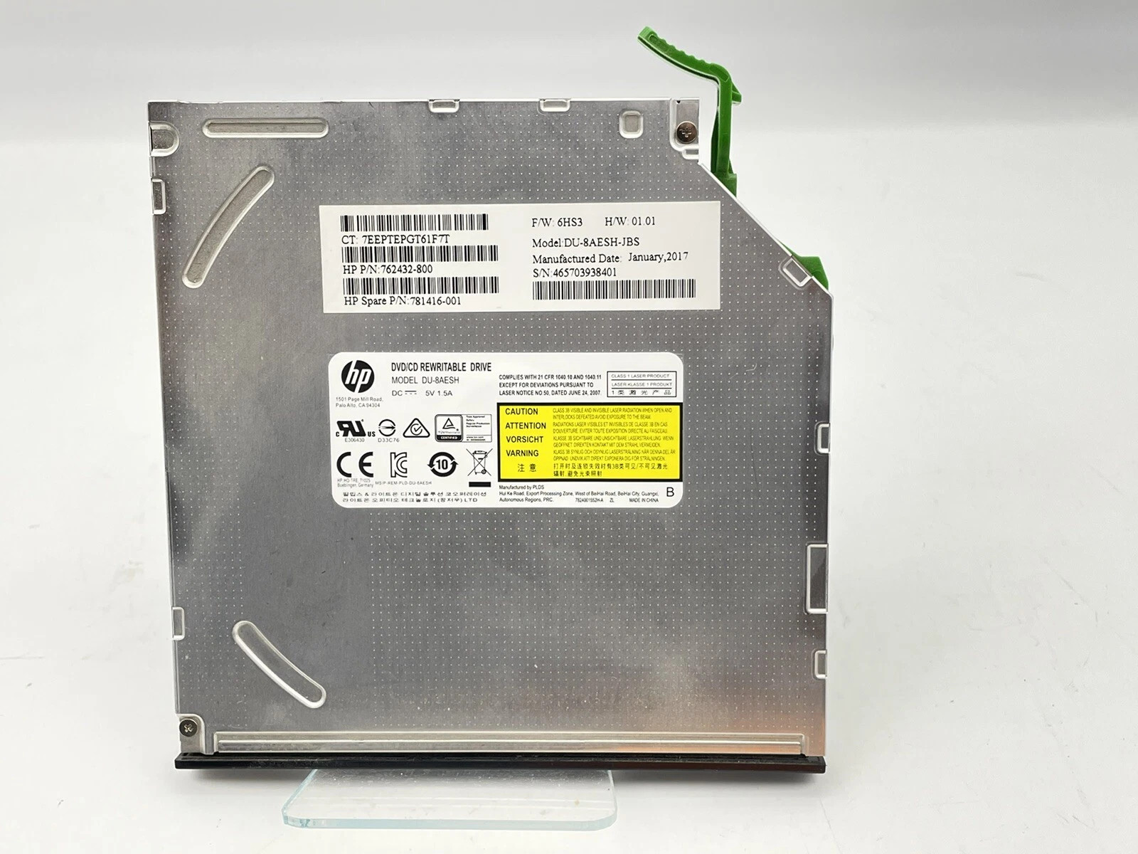 HP EliteDesk 800 600 705 G2 Slim DVD±RW Drive Disc 762432-800 781416-001 Grade A