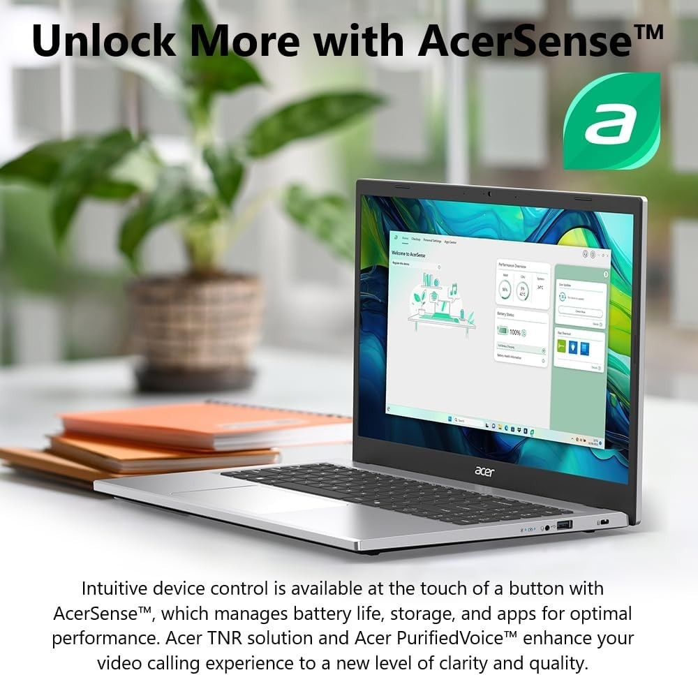 ACER ASPIRE G 15 Laptop 15.6 FHD IPS INTEL Core 3 N355 8GB DDR5 128GB Win11H