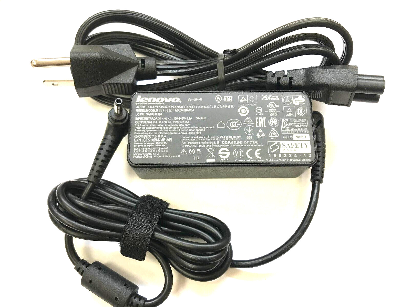 Genuine OEM AC Power Adapter Charger for Lenovo IdeaPad S340-15IWL, S340-14IIL
