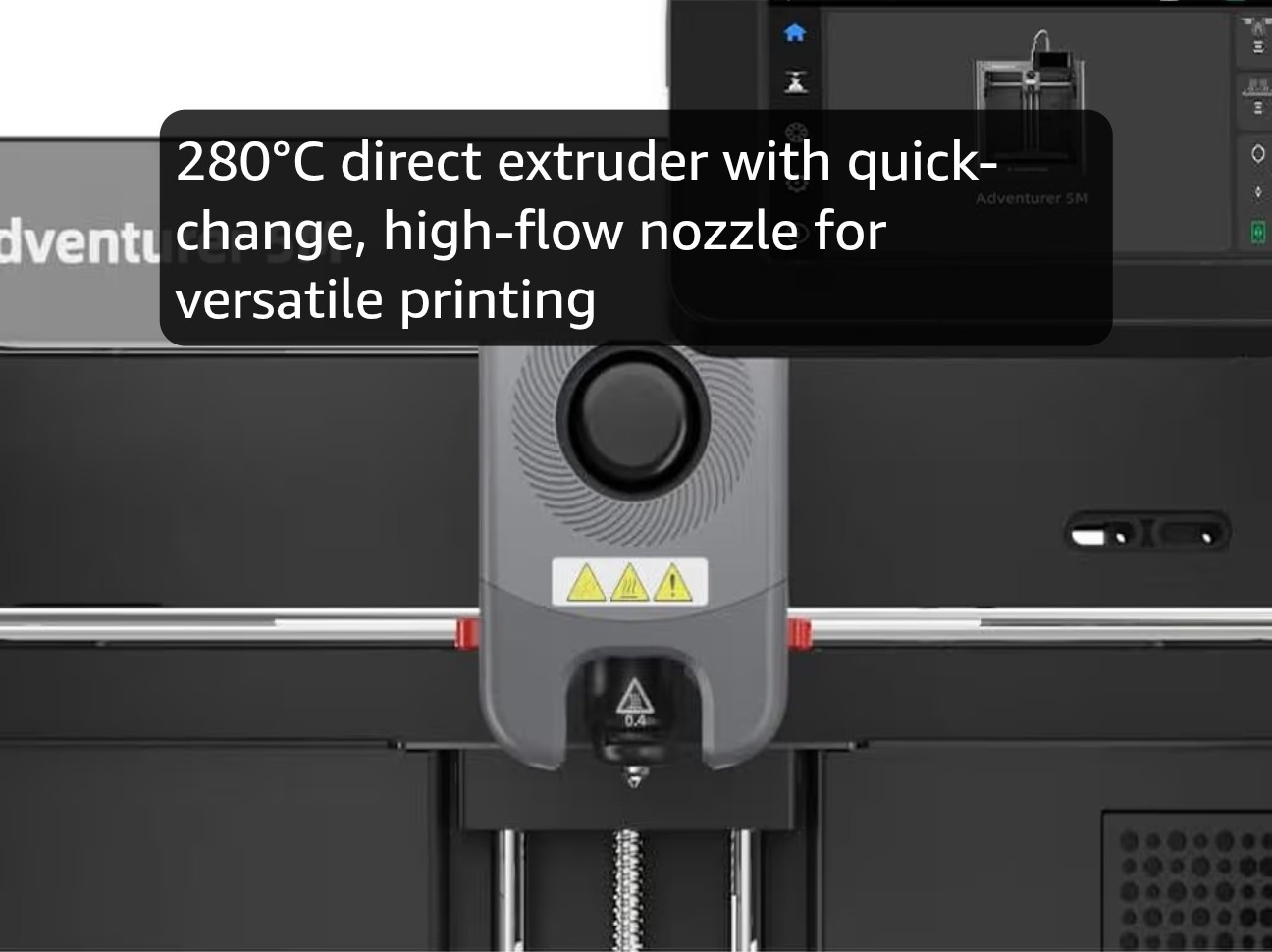 Flashforge Adventurer 5M 3D Printer – CoreXY – Auto Leveling – High Speed