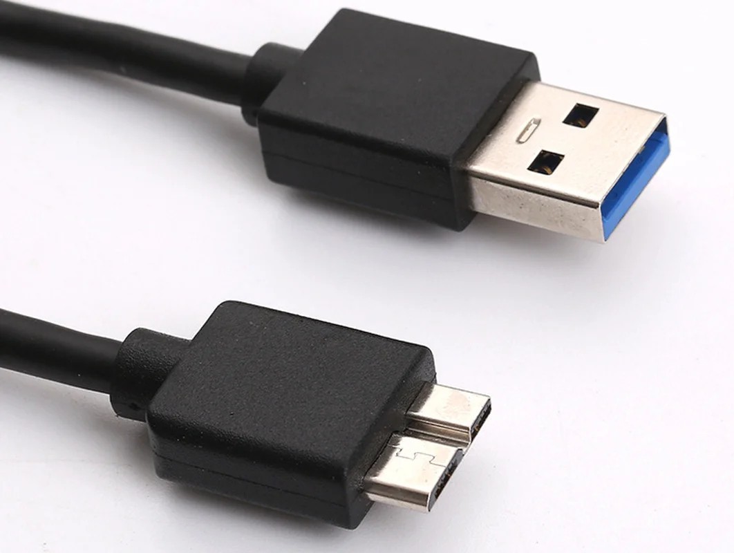 USB 3.0 Type-A to Micro-B Cable for External HDD Hard Drive