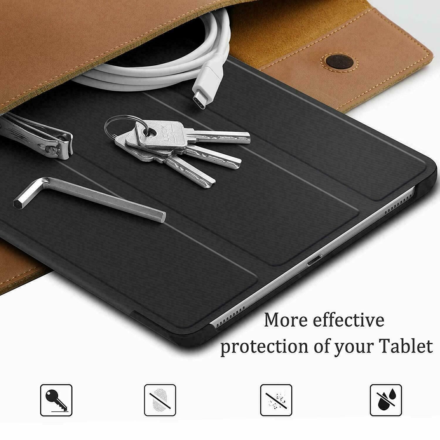 Smart Case Cover For iPad 10.2″/9.7″9/8/7/6/5th Gen Pro 11″ Mini Auto Wake/Sleep