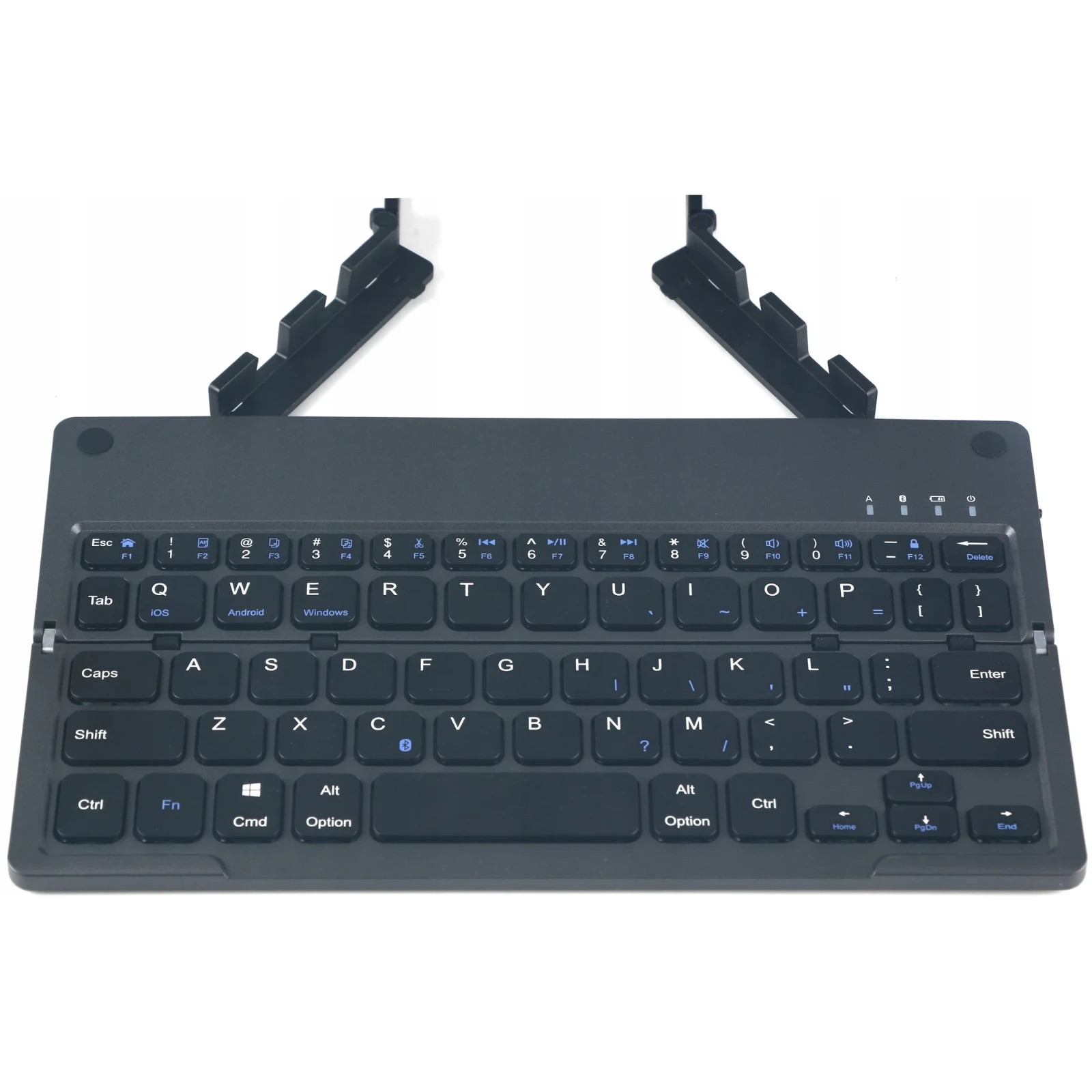 Mini Foldable Bluetooth Keyboard with Stand for Tablet iPad iPhone Android Phone