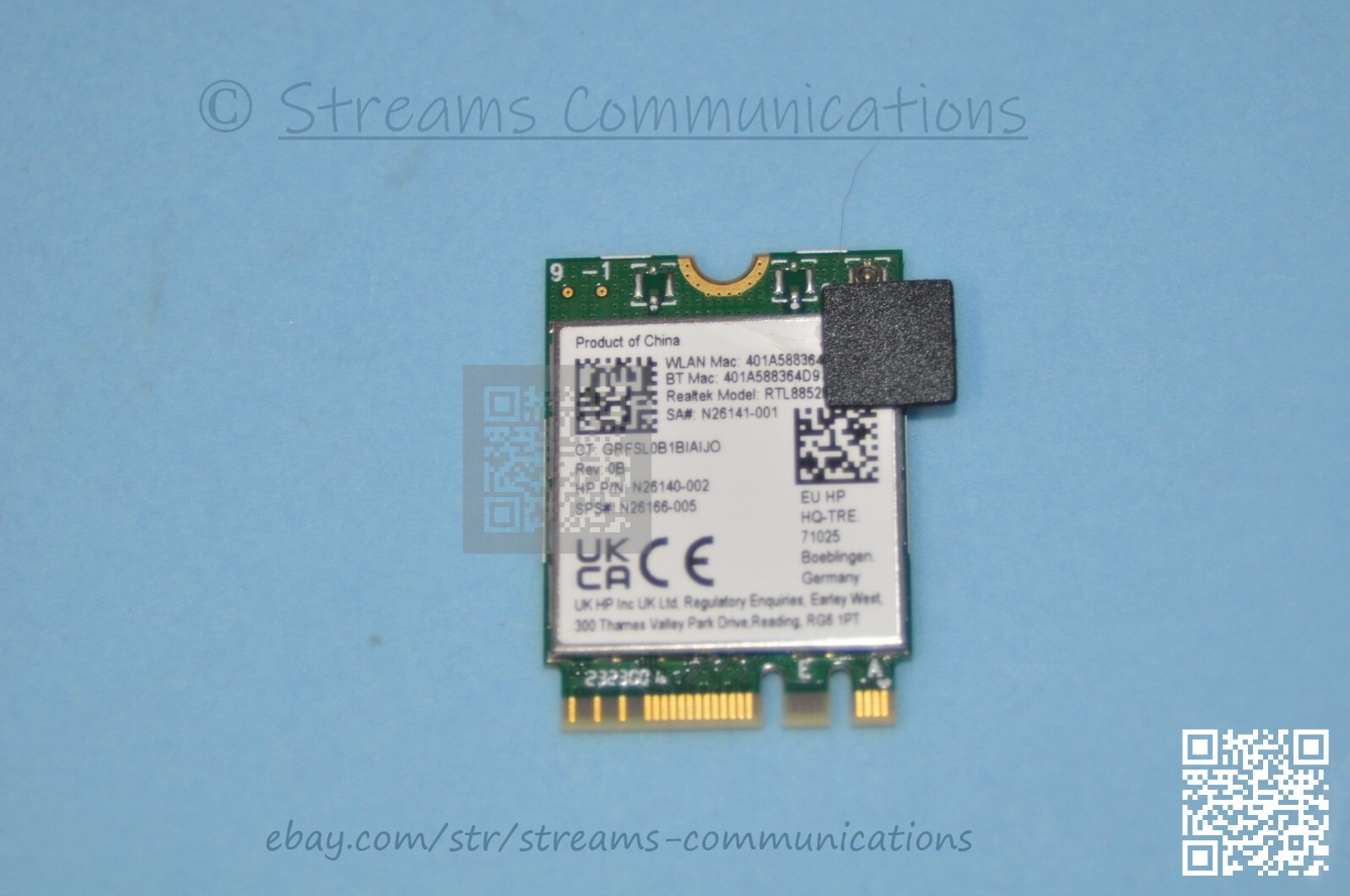 HP 15-FD 15-fd0025nr 15-fd0047nr 15-fd0081wm 15-fd0083wm fc Laptop Wi-Fi Card