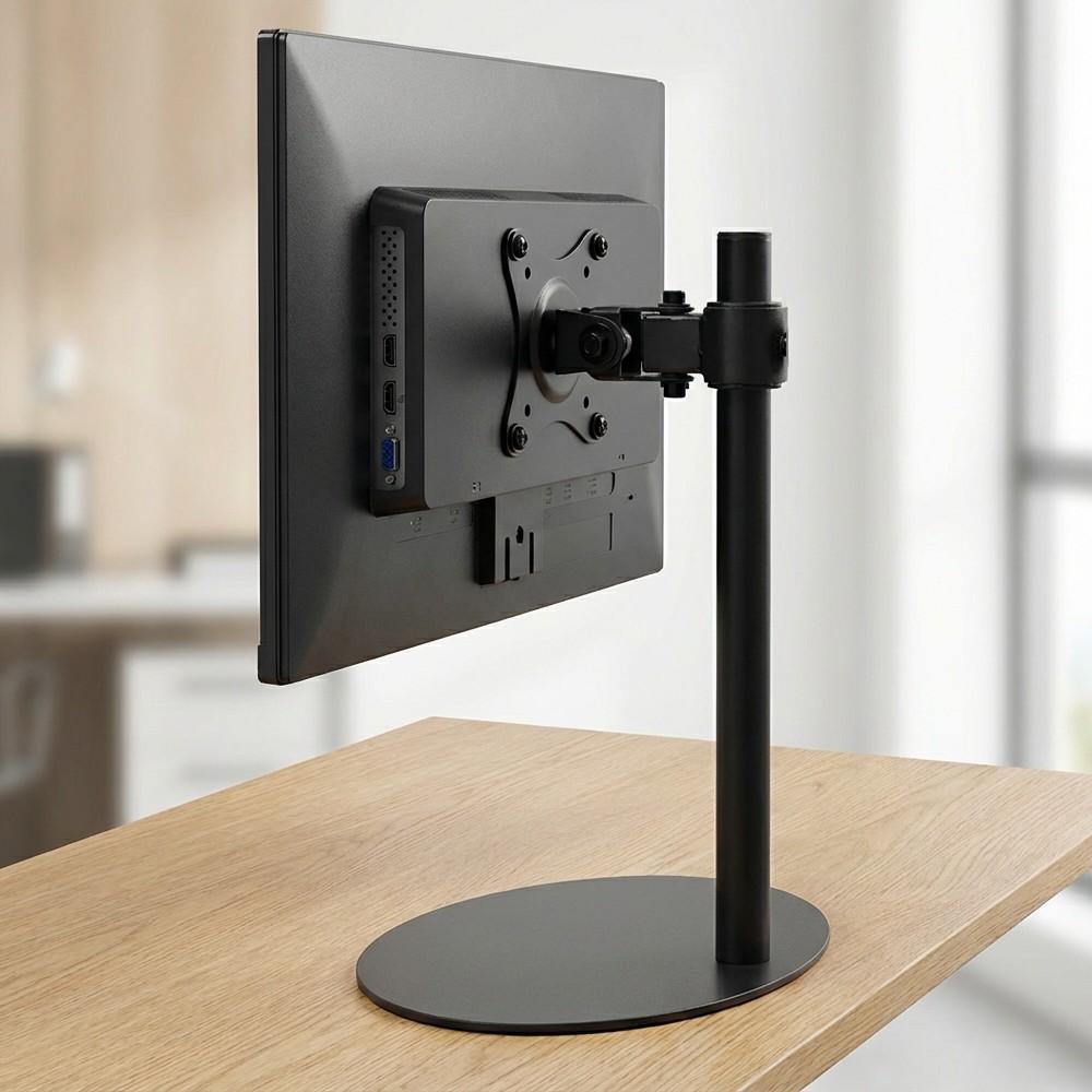 360° 12.6Inch Desktop VESA-Mounted 14′-27′ Tilt Stand Fold Screen Monitor Holder