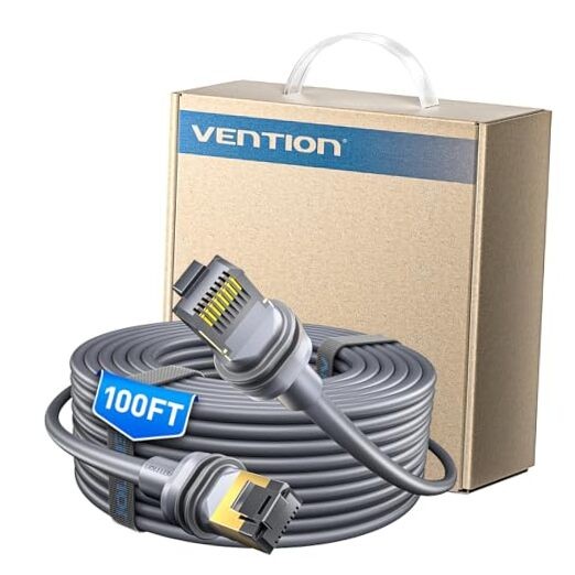 Starlink Gen 3 Cable Up to 10Gbps Cat 7 32/50/75/100/150ft Starlink 100ft