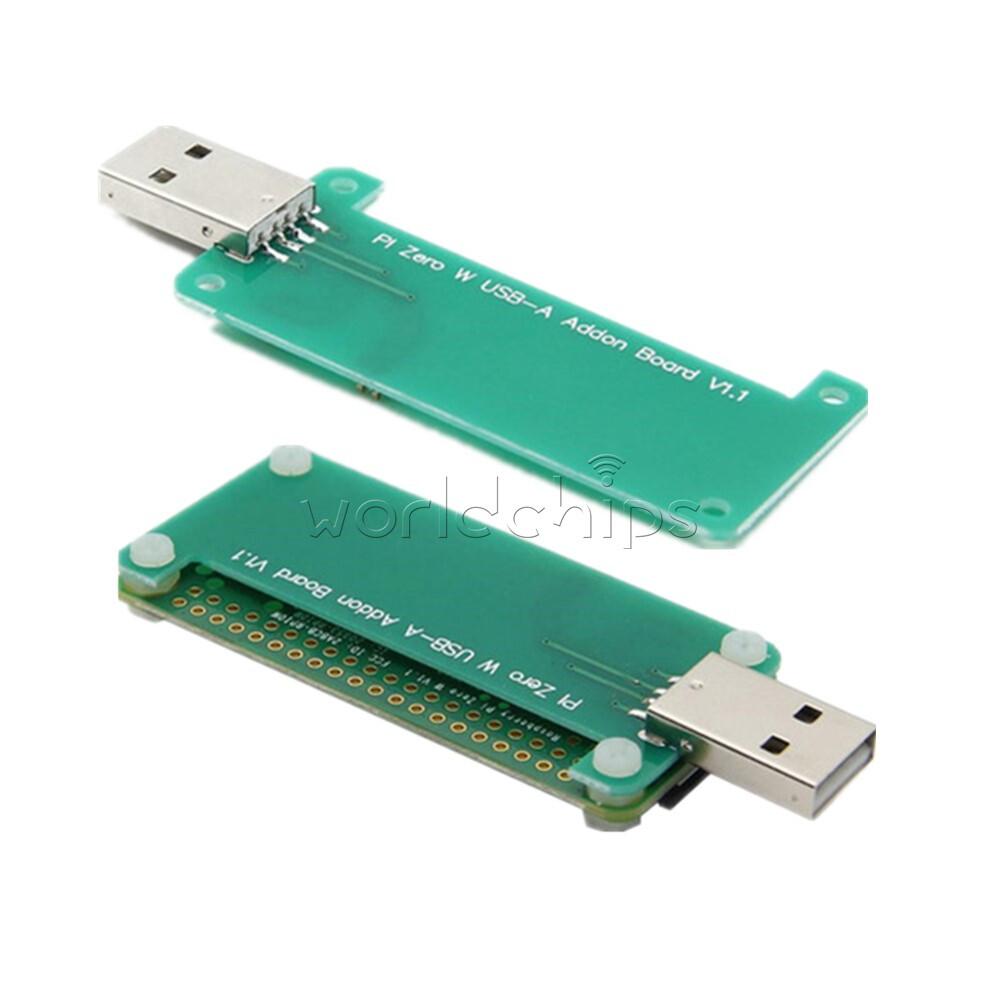 For Raspberry Pi Zero W Zero USB-A Addon Board USB Connector V1.1 RPi0 Adapter