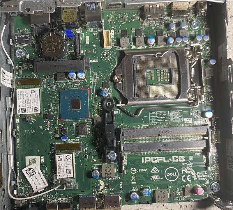 For Dell OptiPlex 3070 MFF Motherboard IPCFL-CG 02N3WF 2N3WF LGA 1151 DDR4