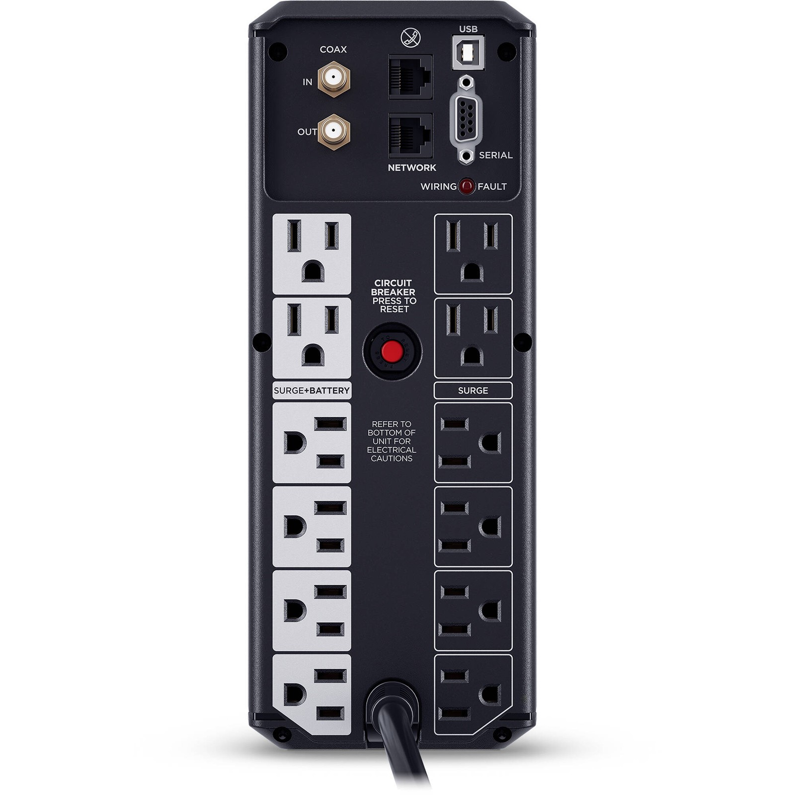 CyberPower CP1500AVRLCD3-R 1500VA/900W Mini Tower UPS – Certified Refurbished