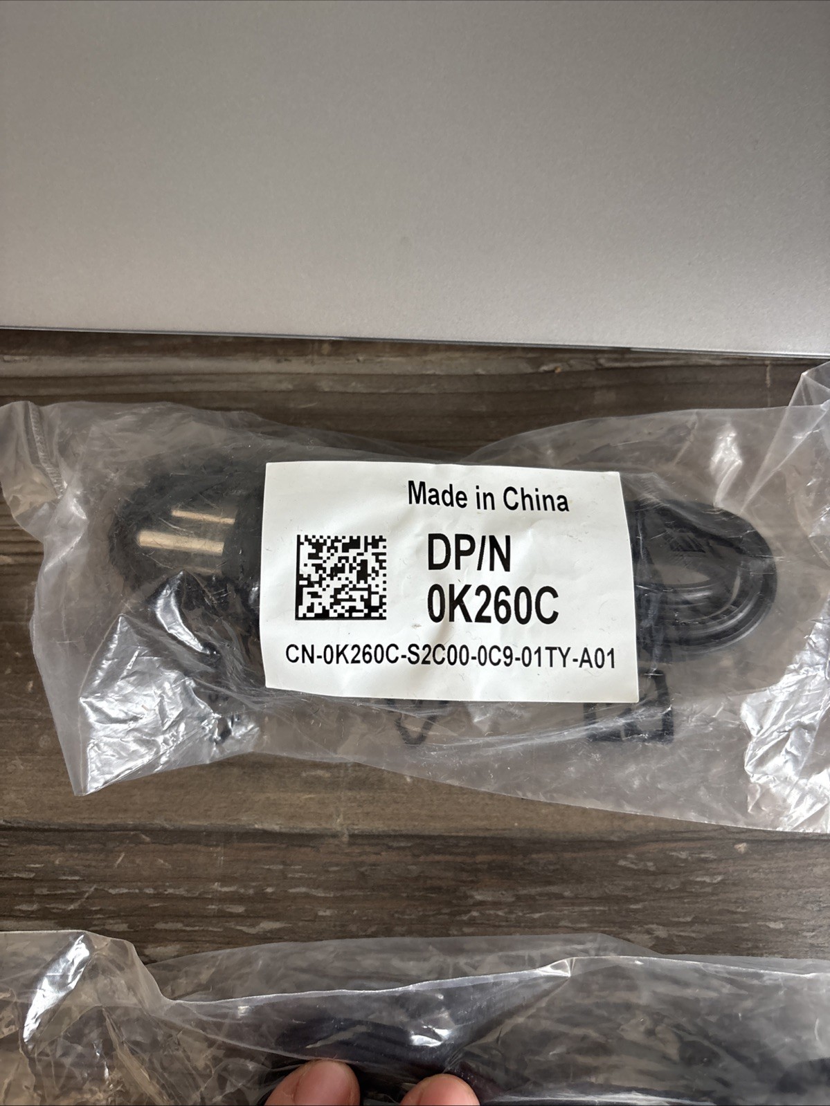 Dell DP/N 0K260C OK260C – Mickey Mouse Style Power Cord (Cable Clover Leaf Style
