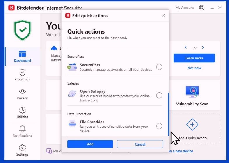 Bitdefender Internet Security 2026 – 1 To 4 Years 1 To 10 Devices + Daily VPN