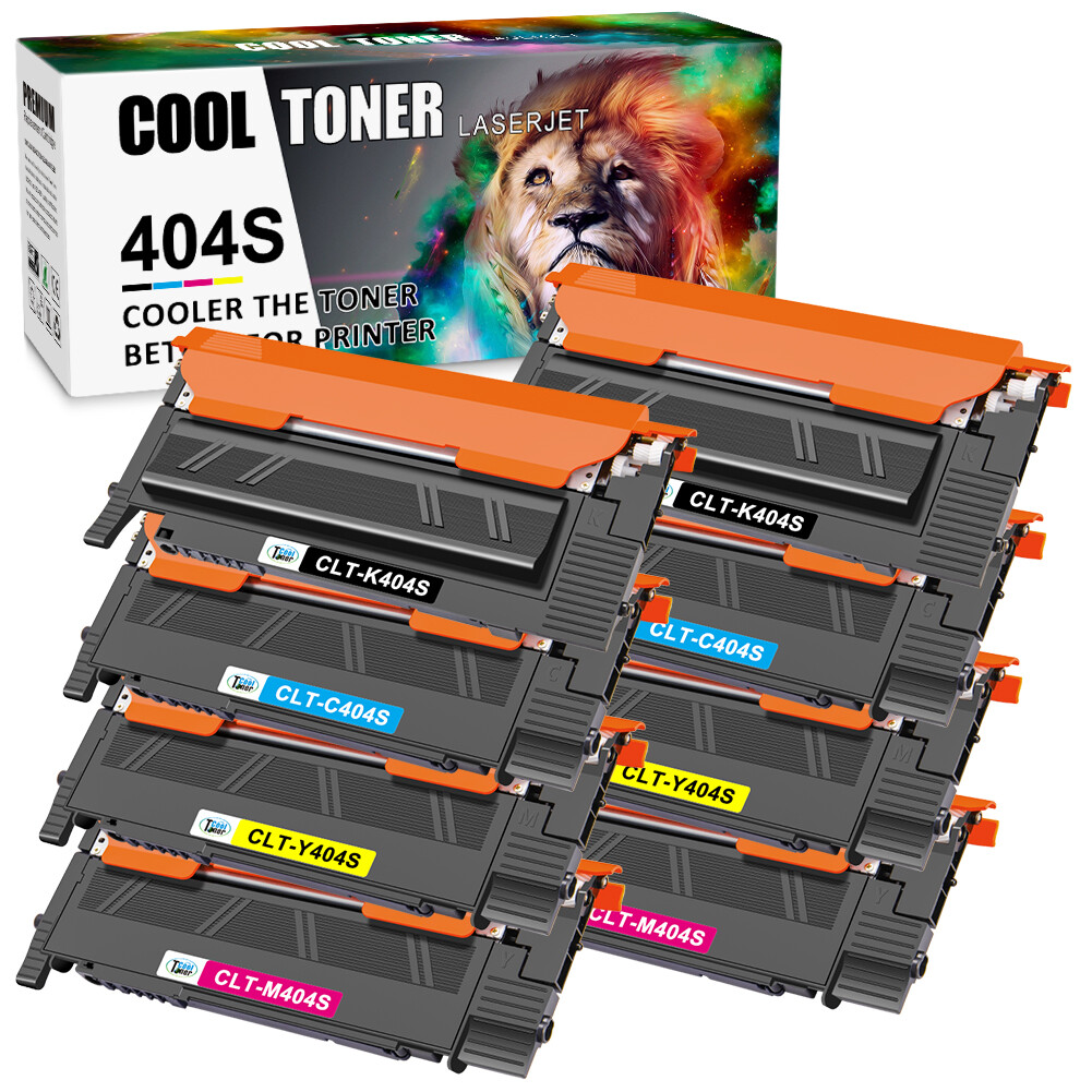 8PK 404S CLT-404S Compatible Black & Color Toner for Samsung C430 C430W SL-C480F