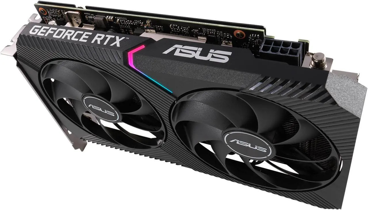 (Factory Refurbished) ASUS RTX 3050 6GB DDR6 PCIe 4.0 DUAL-RTX3050-6G Video Card