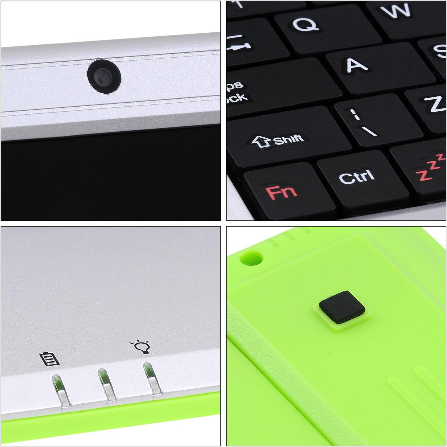 7 Inch Portable Mini Computer Laptop PC Netbook for Kids Android 12 Quad Core 32