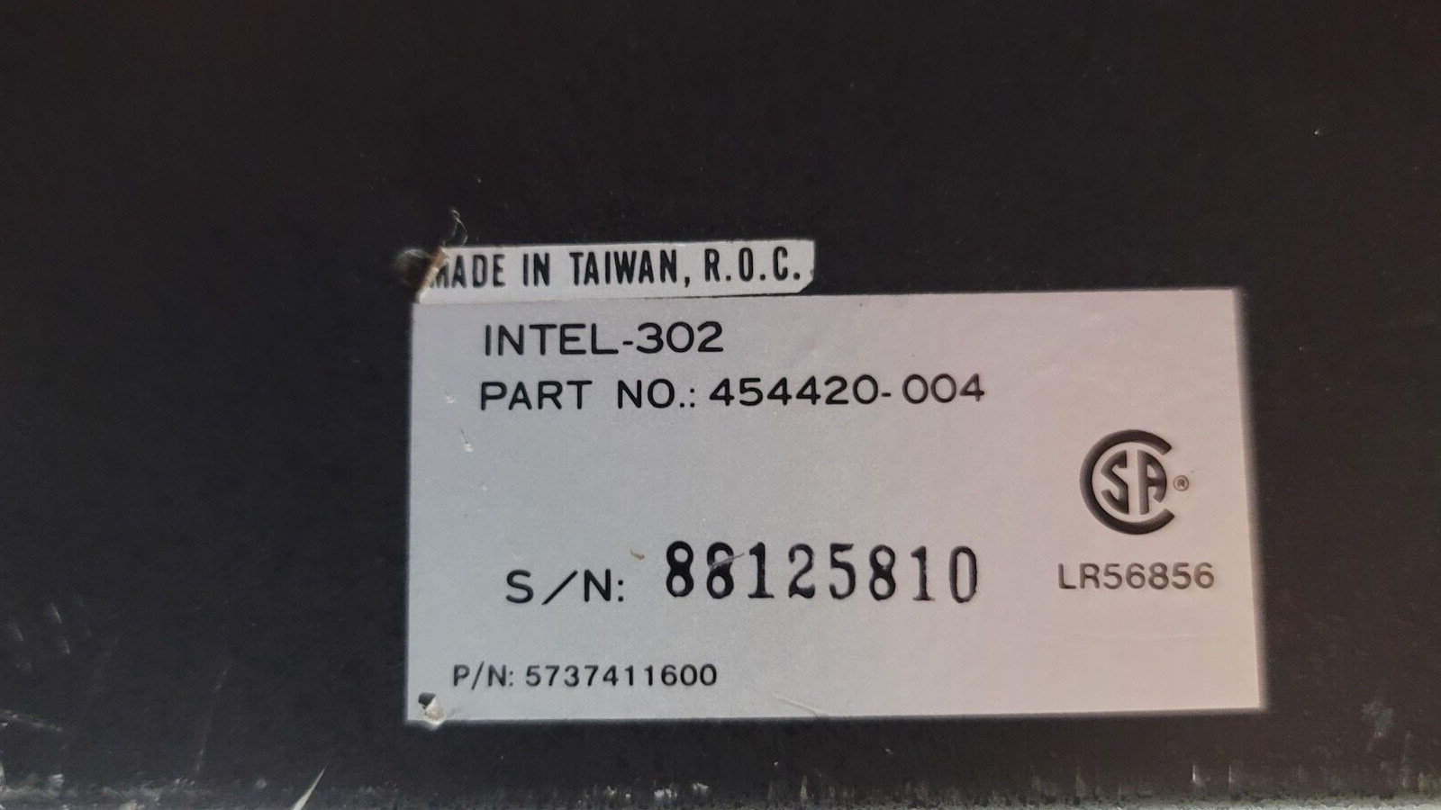 Rare Intel Data General 302 PC Personal Computer Vintage 80386DX 8MB for parts