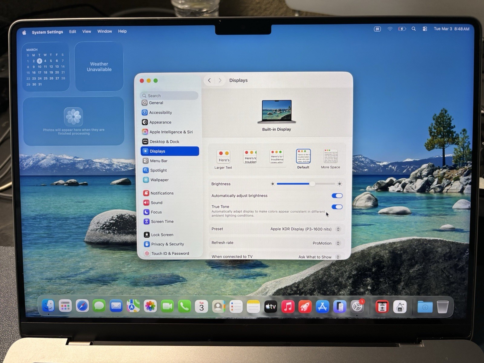 Apple MacBook Pro 14″ A2442 Screen Assembly Gray OEM Tested Minor Scratches