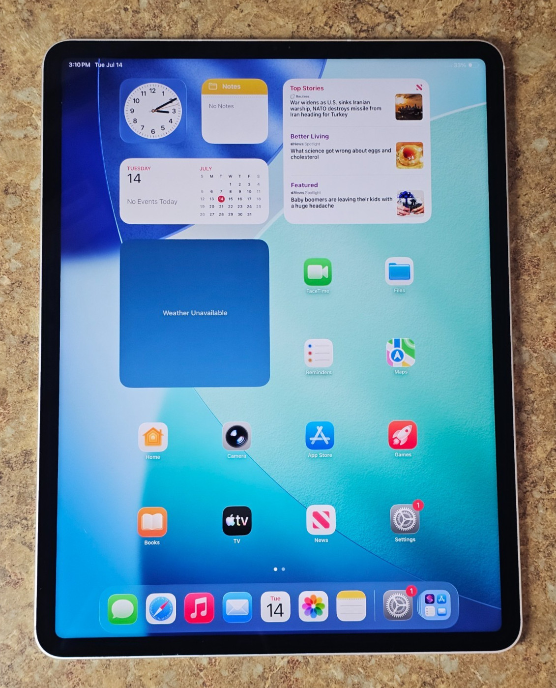 Apple iPad Pro 5th Generation A2379 12.9″ 512GB WiFi + Cellular Silver Tablet