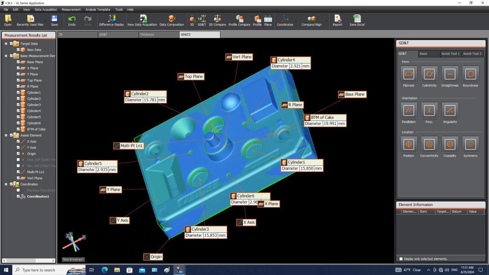 3D scanner KEYENCE VL 320 310 300 CMM with full software suite & modules