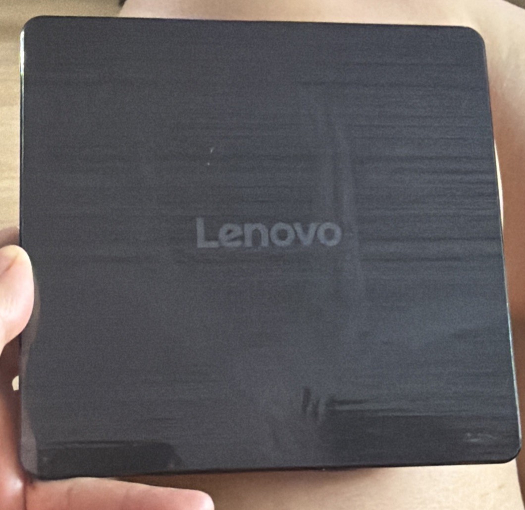Lenovo Ultra-Slim Portable External DVD – Black DB65