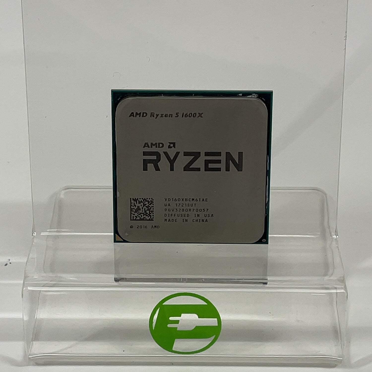 AMD Ryzen 5 1600X 3.60GHz 6 Core YD160XBCM6IAE 12 Thread AM4