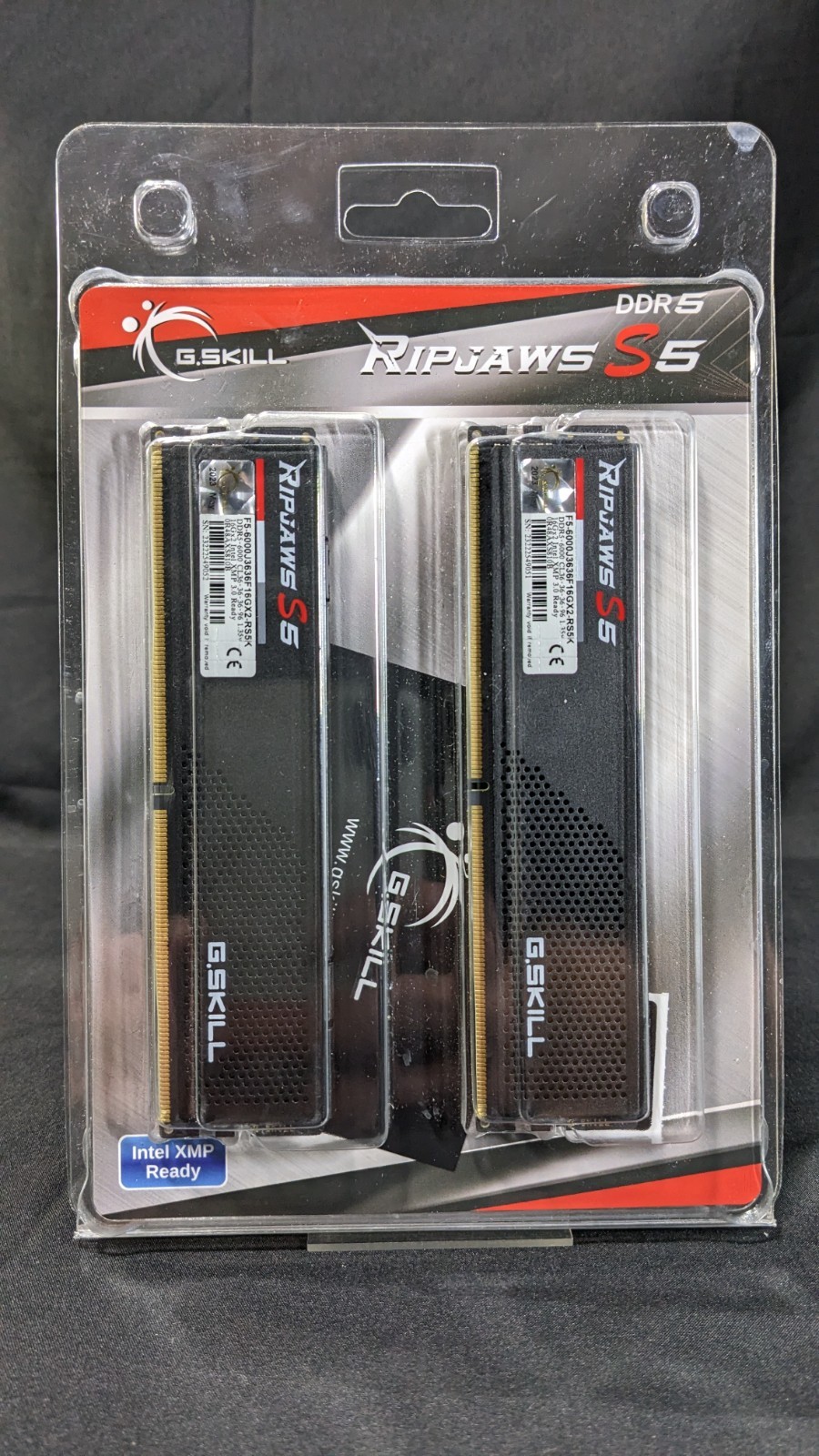 NEW G.Skill Ripjaws S5 32GB Dual Channel DDR5 6000 Desktop RAM Intel XMP 3.0